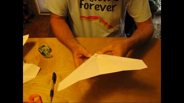Mike holding the finished Proto OmniWing
